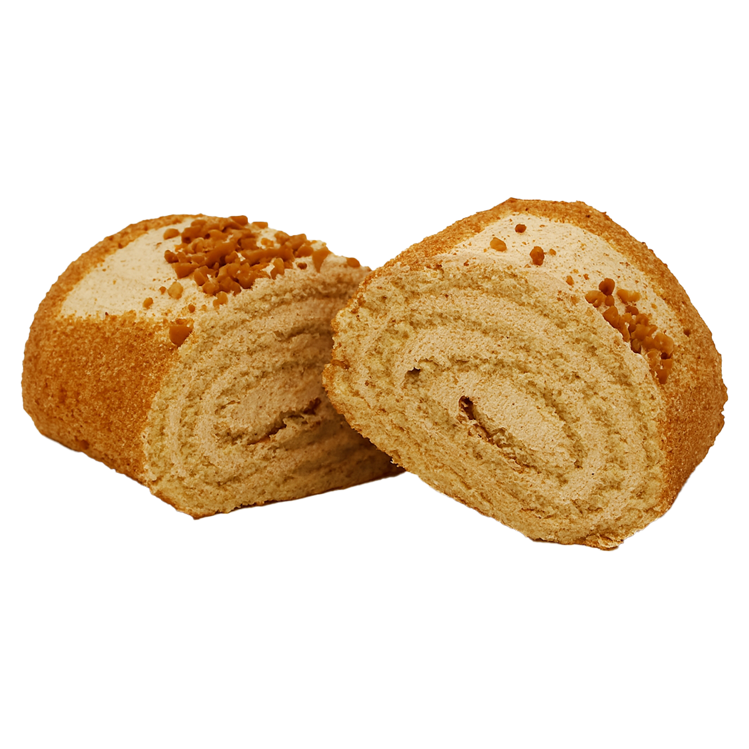 Biskuitrolle mit Creme "Rulet po Domaschnemu"